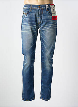 Jeans coupe slim stretch taille normale bleu DIESEL homme