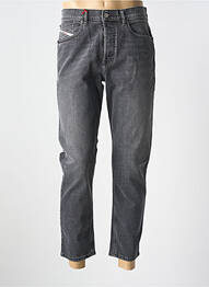 Jeans coupe droite fermeture boutonnée sur le devant taille normale gris DIESEL homme
