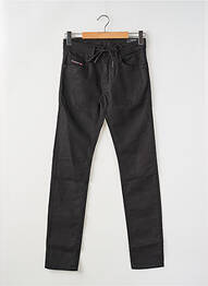 Jeans coupe slim stretch taille normale noir DIESEL homme