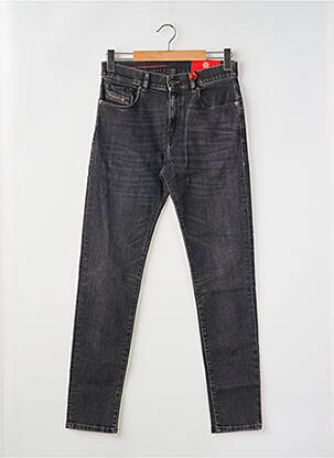 Jeans coupe slim stretch taille normale noir DIESEL homme