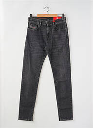 Jeans coupe slim stretch taille normale noir DIESEL homme