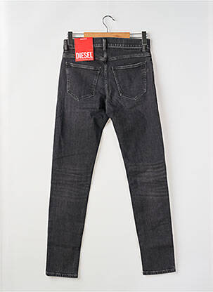 Jeans coupe slim stretch taille normale noir DIESEL homme