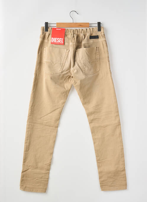 Jeans coupe slim beige DIESEL pour homme