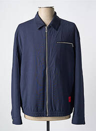 Veste casual coupe droite bleu HUGO BOSS homme