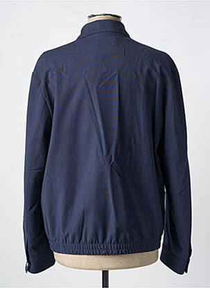 Veste casual coupe droite bleu HUGO BOSS homme