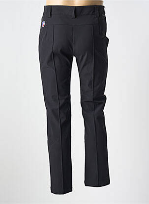 Pantalon slim tissage popeline taille normale noir FUSALP homme