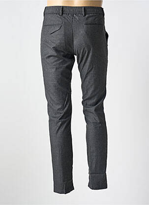 Pantalon chino tissage popeline taille normale gris WHITE SAND homme
