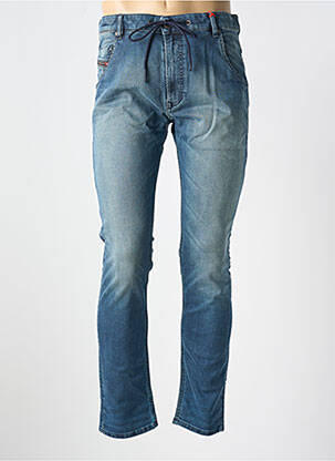 Jeans coupe slim stretch taille normale bleu DIESEL homme