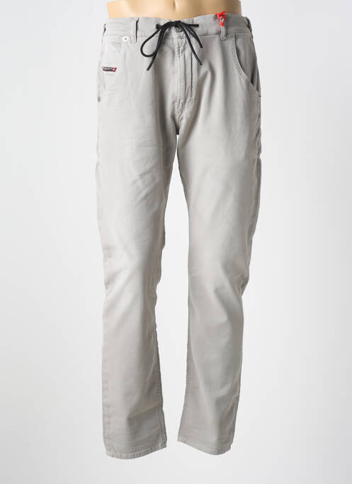 Pantalon droit gris DIESEL pour homme