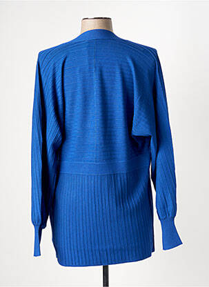Gilet manches longues coupe cintrée bleu LIU  JO femme