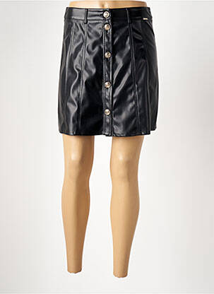 Jupe courte coupe droite noir LIU  JO femme