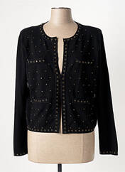 Gilet manches longues noir TWINSET pour femme seconde vue