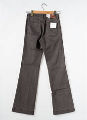 Jeans coupe droite gris JANE BLUE pour femme seconde vue