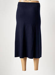Jupe mi-longue bleu NOTSHY pour femme seconde vue