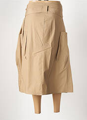 Jupe mi-longue marron VICOLO pour femme seconde vue