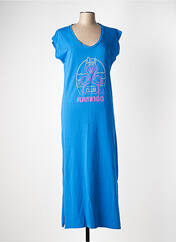 Robe longue bleu NINE TEES pour femme seconde vue