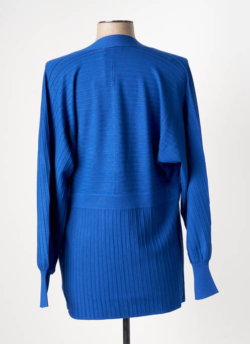Gilet manches longues coupe cintrée bleu LIU  JO femme
