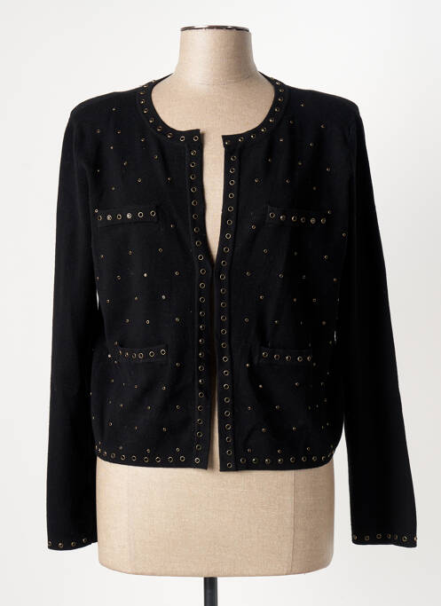 Gilet manches longues noir TWINSET pour femme