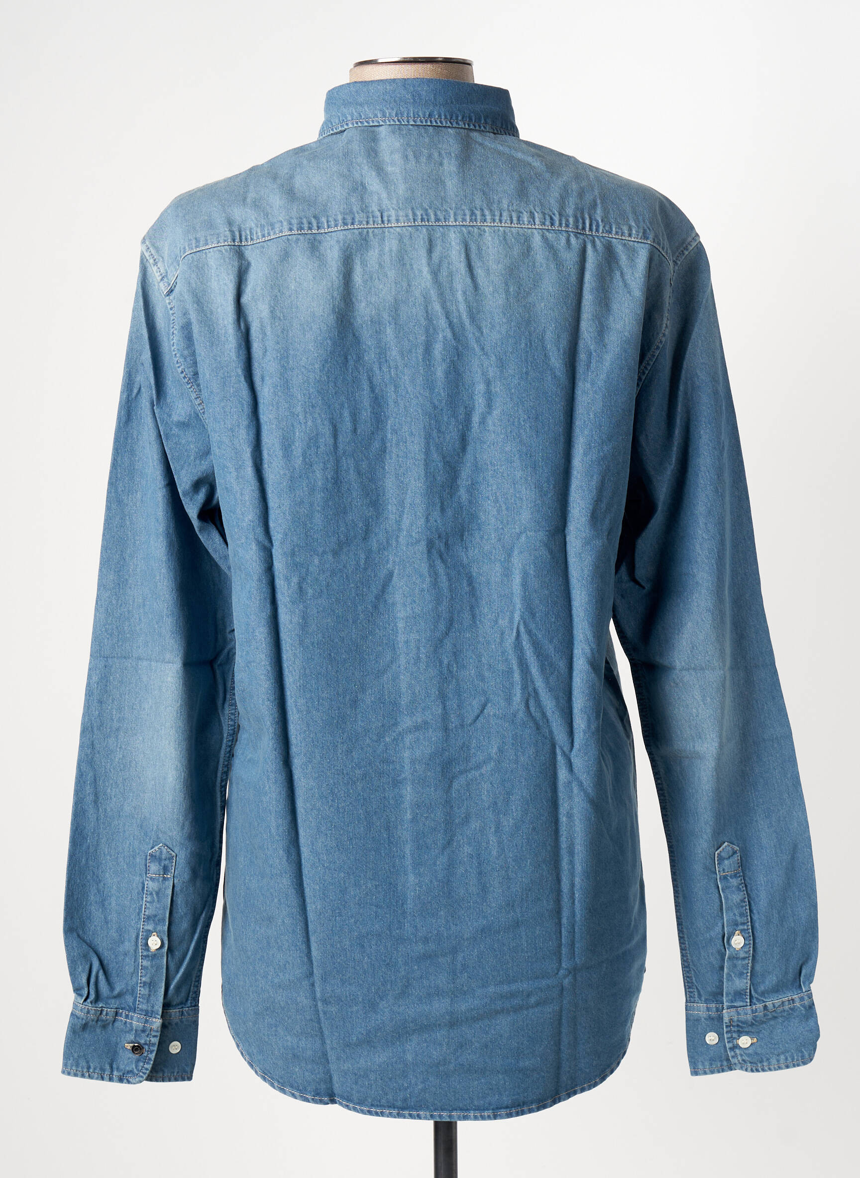 Chemisier IKKS Femme Taille 36 – Marron, 68% Coton, Très Bon État