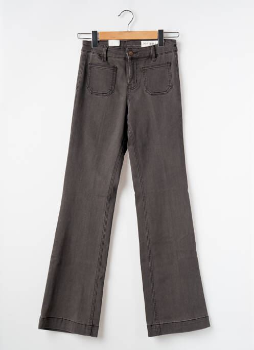 Jeans coupe droite gris JANE BLUE pour femme
