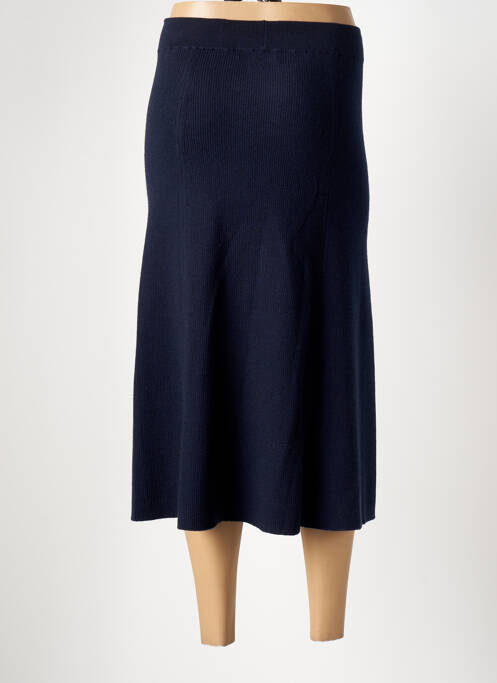 Jupe mi-longue bleu NOTSHY pour femme