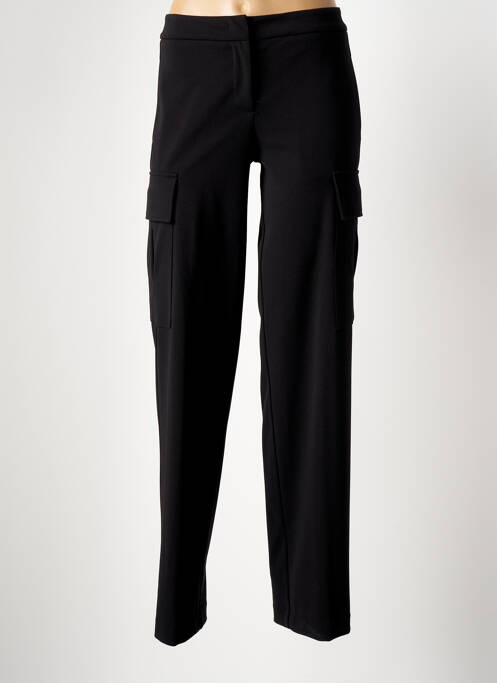 Pantalon cargo noir FIVE pour femme