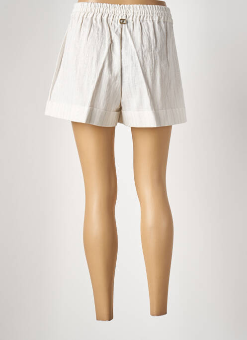 Short beige TWINSET pour femme