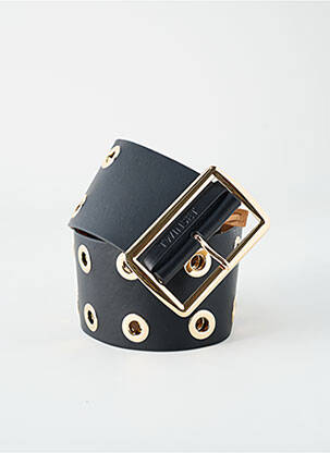 Ceinture effet matière satinée noir TWINSET femme