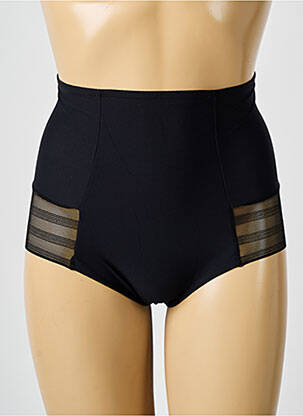 Culotte haute légère et transparente noir ANTIGEL femme