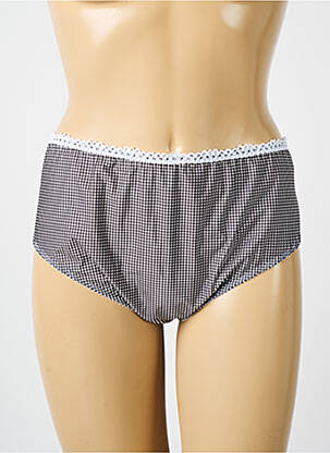 Culotte effet matière satinée noir ANTIGEL femme