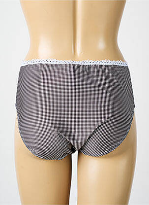 Culotte effet matière satinée noir ANTIGEL femme