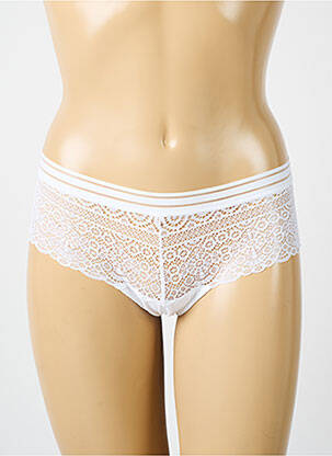 Shorty stretch blanc ANTIGEL femme