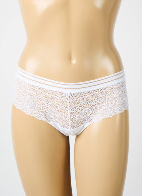 Shorty stretch blanc ANTIGEL femme