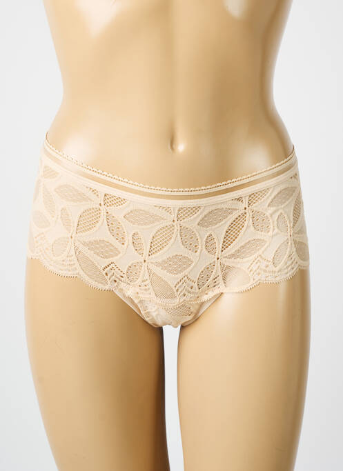Shorty beige ANTIGEL pour femme