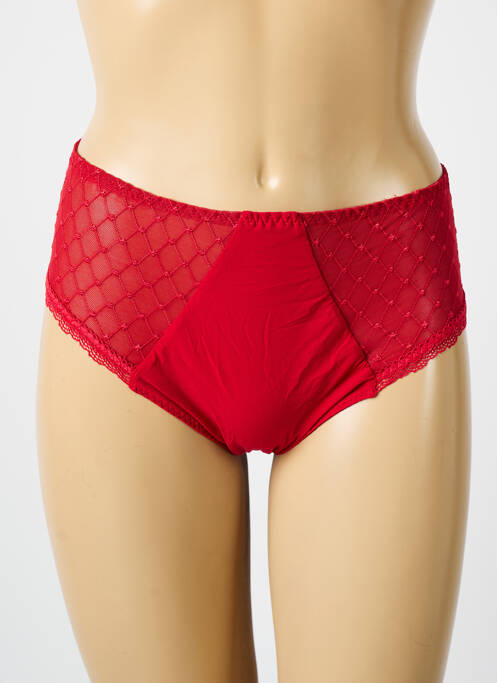 Culotte haute rouge ANTIGEL pour femme