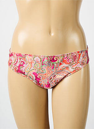 Culotte effet matière satinée orange ANTIGEL femme