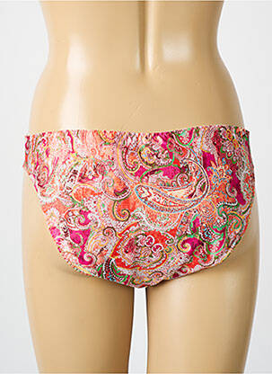 Culotte effet matière satinée orange ANTIGEL femme