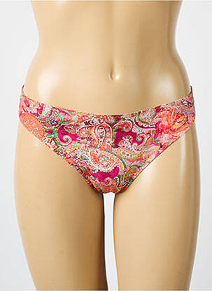 Tanga stretch orange ANTIGEL femme