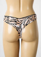 Tanga marron ANTIGEL pour femme seconde vue