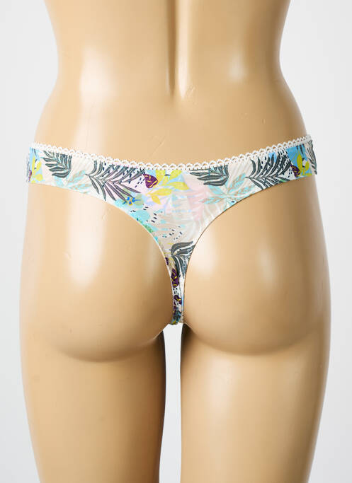 String stretch blanc ANTIGEL femme
