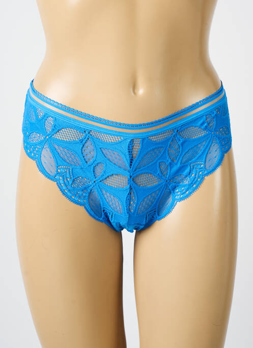 Tanga bleu ANTIGEL pour femme