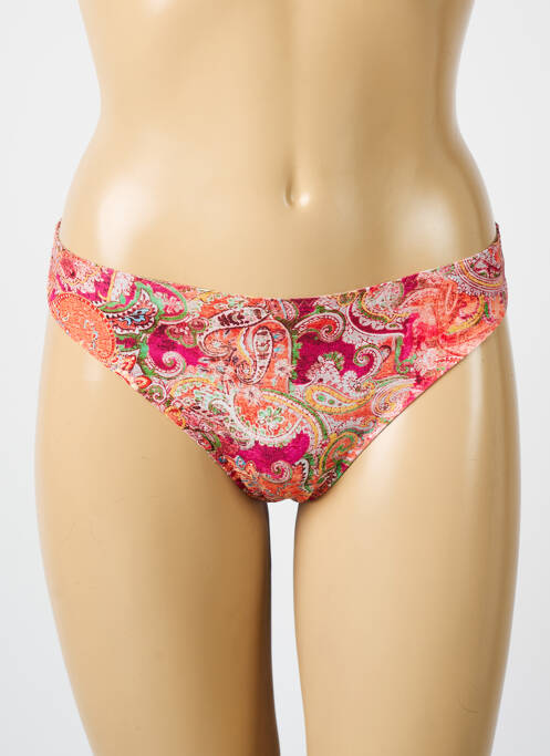 Tanga orange ANTIGEL pour femme