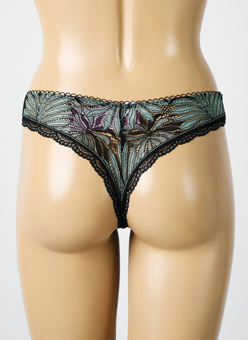 Tanga vert ANTIGEL pour femme