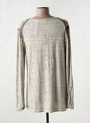 Pull coupe cintrée manches longues gris ELISA CAVALETTI femme
