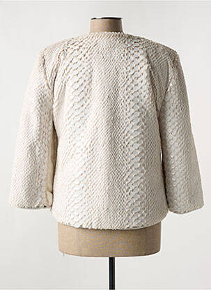 Doudoune poches sans capuche blanc ELISA CAVALETTI femme