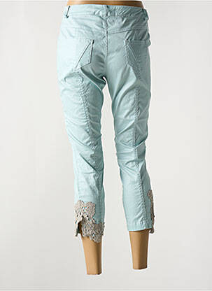 Pantacourt stretch taille normale bleu ELISA CAVALETTI femme