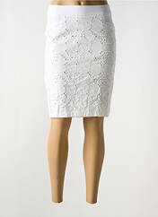 Jupe mi-longue blanc ELISA CAVALETTI pour femme seconde vue