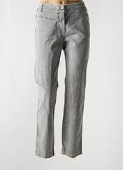 Pantalon droit gris ELISA CAVALETTI pour femme seconde vue
