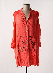 Tunique manches longues orange ELISA CAVALETTI pour femme seconde vue