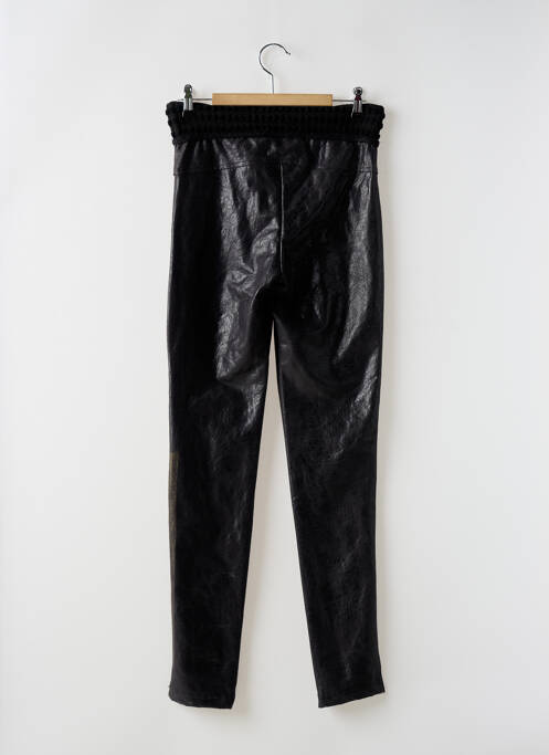 Legging tissage simili-cuir taille normale noir ELISA CAVALETTI femme
